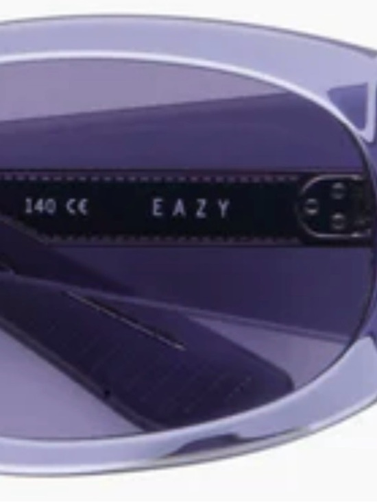 AKILA “ EASY “ DUZ IT “ purple frame sunglasses NEW * w tag. never worn main image 5